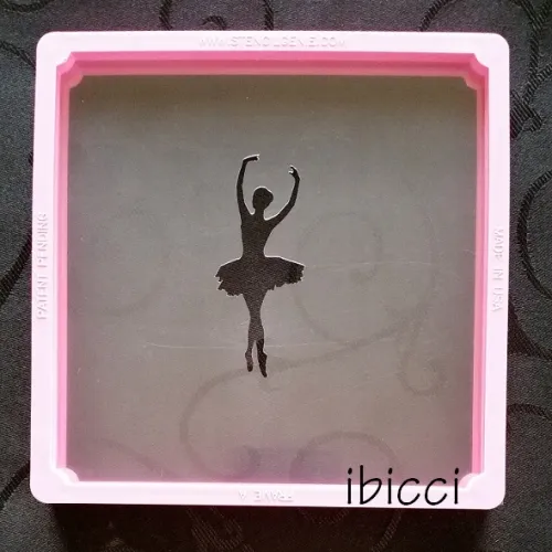 ibicci Ballet stencil 3